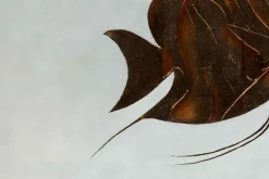 Öl Gemälde 'Curious Fish' | Handgemaltes Unikat