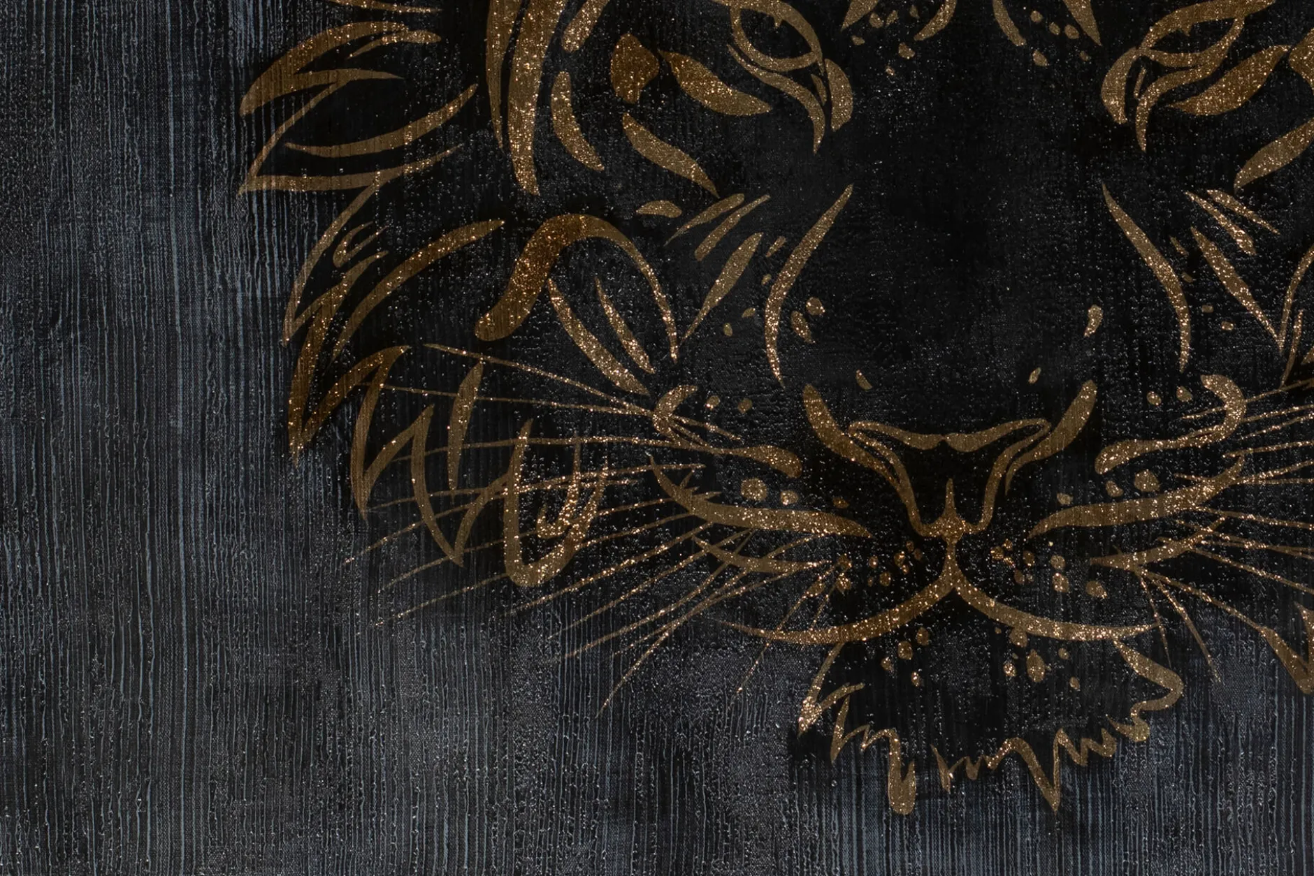 Öl Gemälde 'Danger of Night' | Handgemaltes Unikat