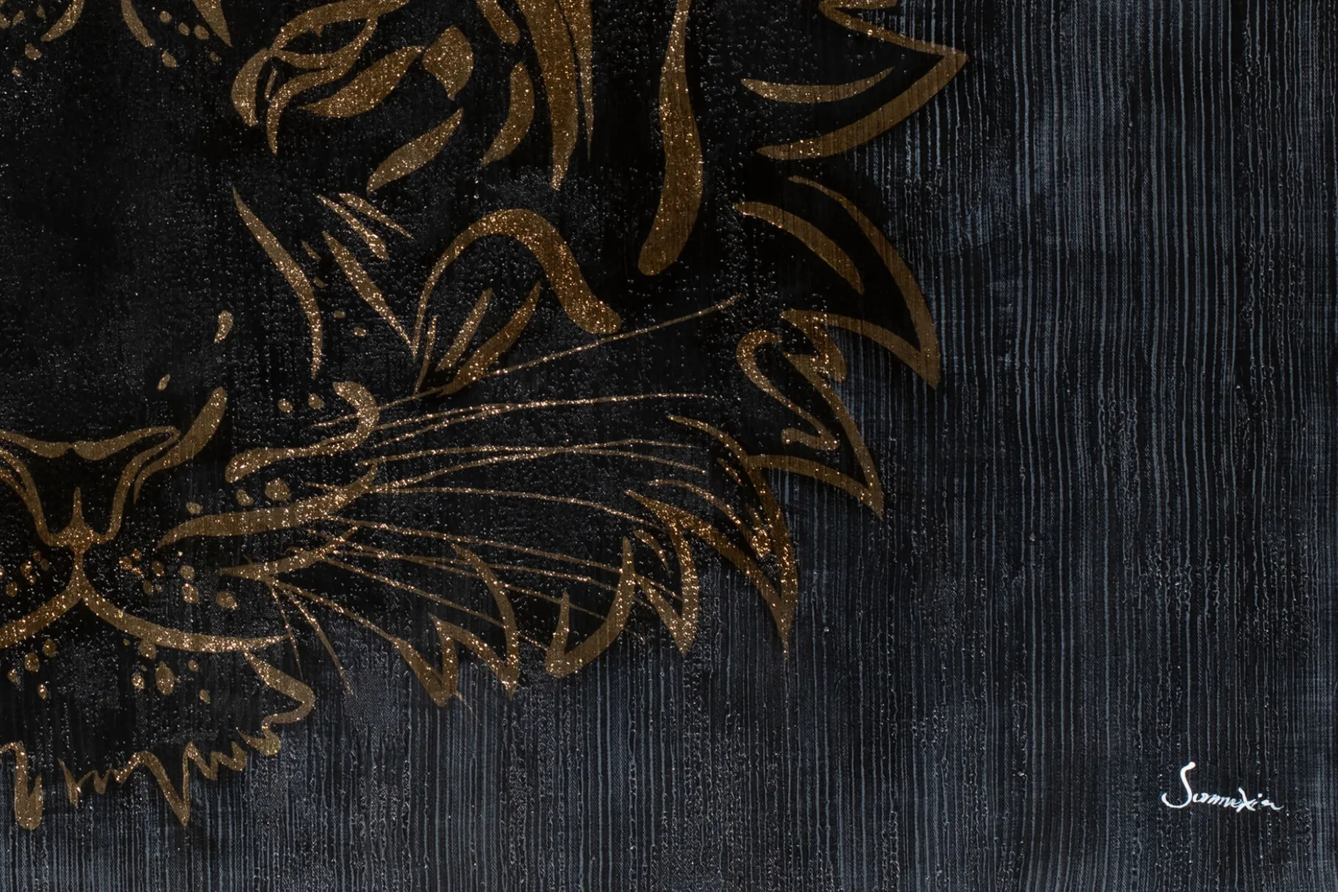 Öl Gemälde 'Danger of Night' | Handgemaltes Unikat