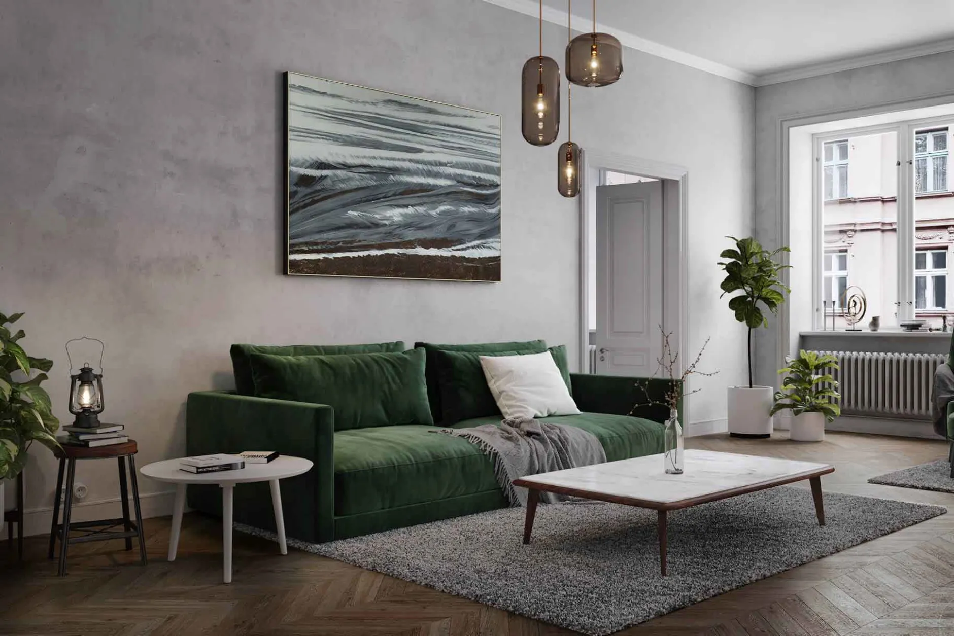 Öl Gemälde 'Dreaming Ocean' | Handgemaltes Unikat