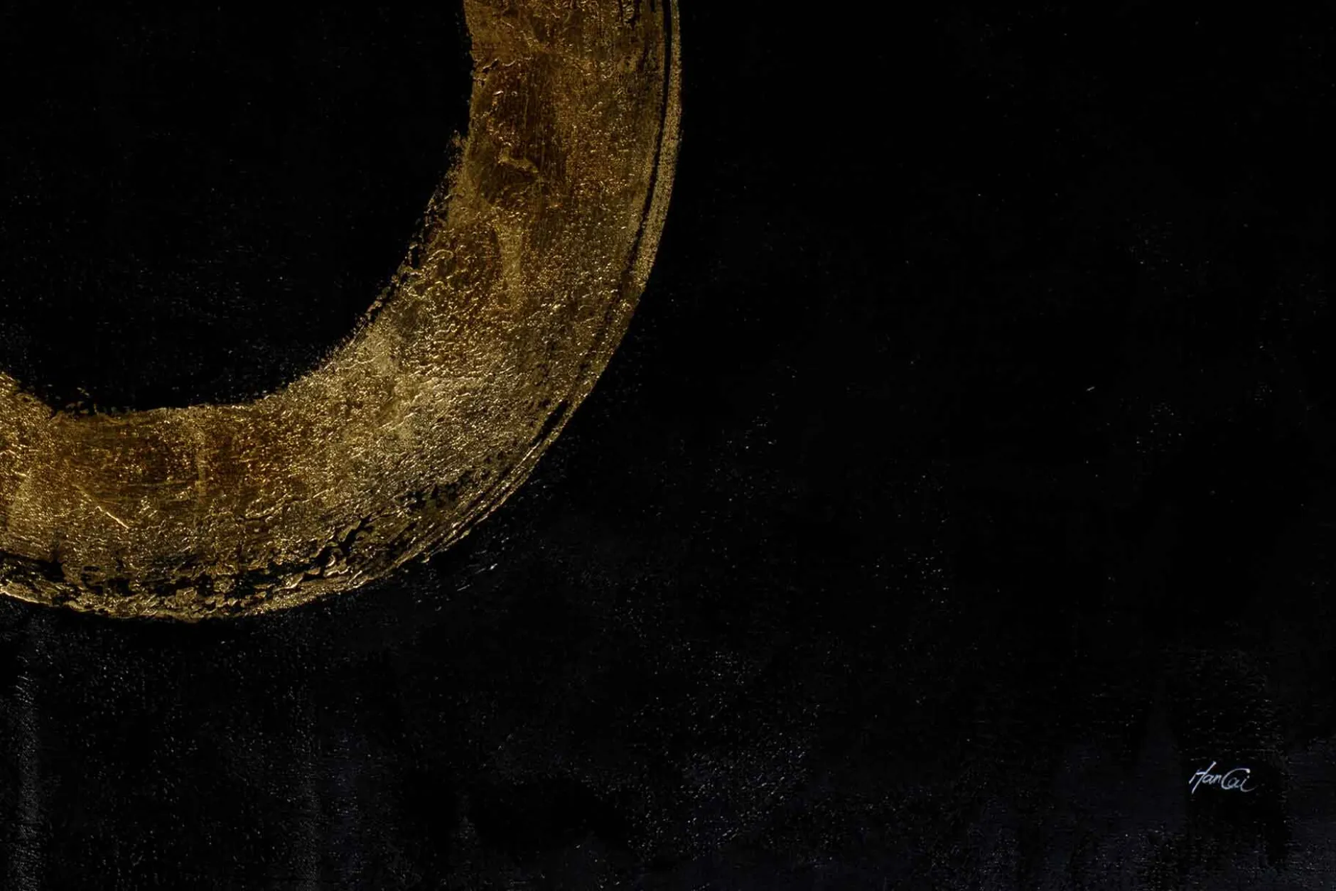 Öl Gemälde 'Emblem of Infinity' | Handgemaltes Unikat