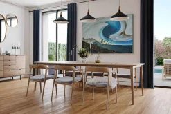 Öl Gemälde 'Emergence of Wave' | Handgemaltes Unikat