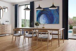 Öl Gemälde 'Enchanted Swirl' | Handgemaltes Unikat