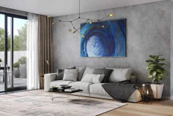 Öl Gemälde 'Enchanted Swirl' | Handgemaltes Unikat