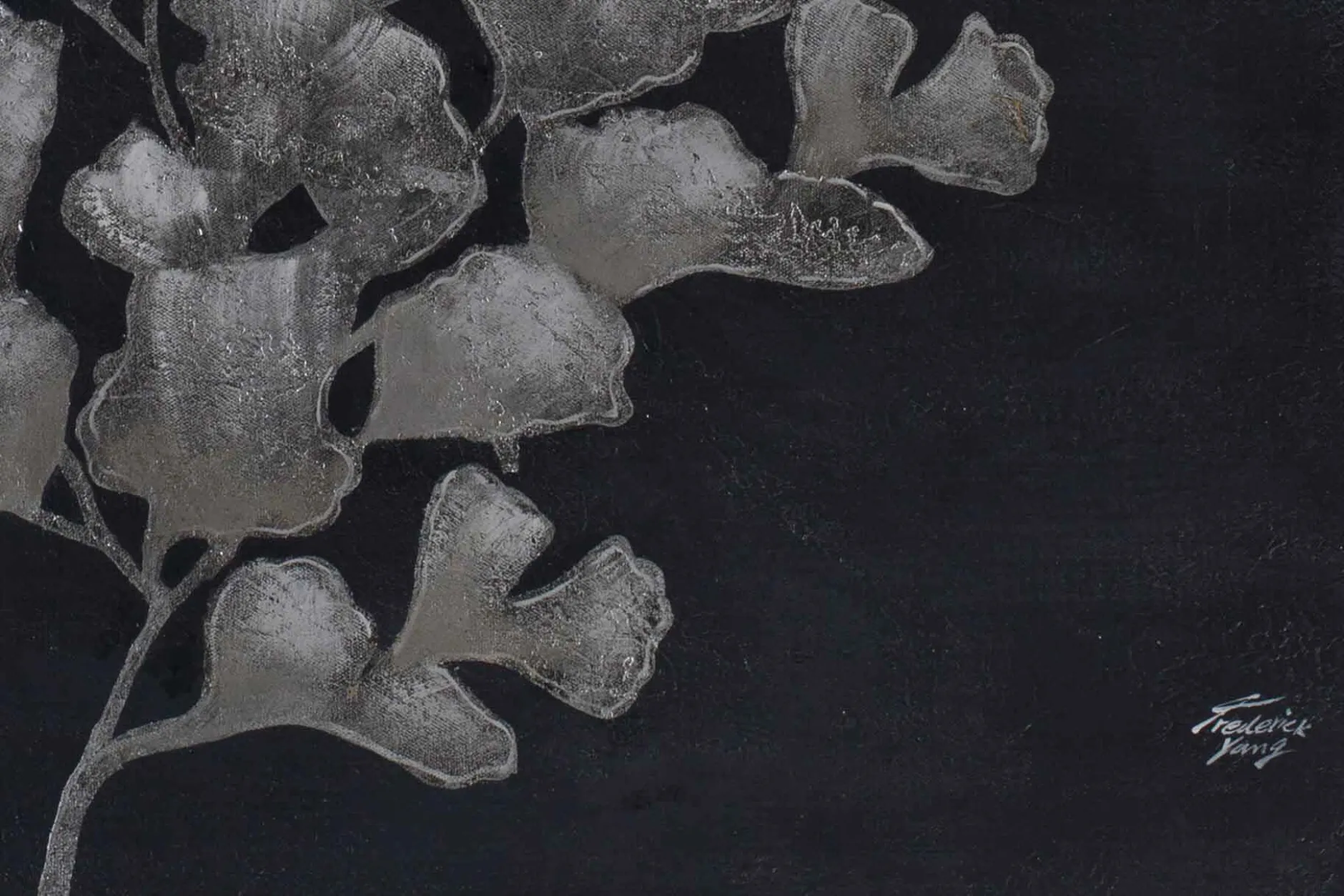 Öl Gemälde 'Ephemeral Shimmer' | Handgemaltes Unikat