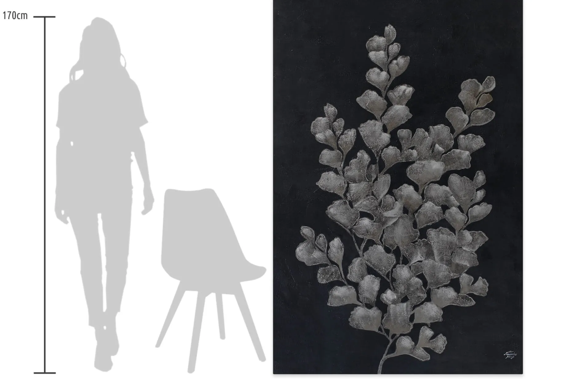 Öl Gemälde 'Ephemeral Shimmer' | Handgemaltes Unikat