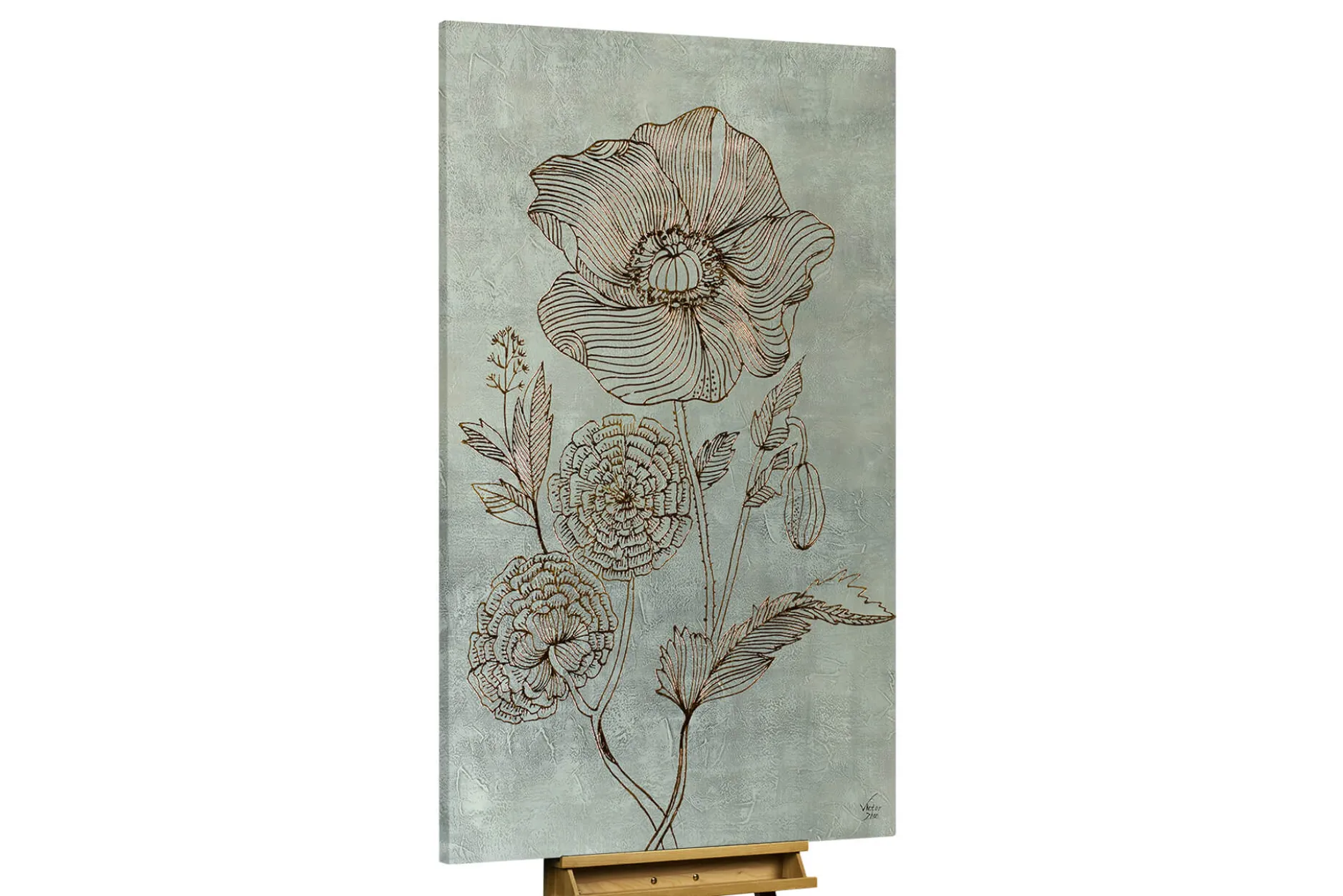 Öl Gemälde 'Ethereal Charm' | Handgemaltes Unikat