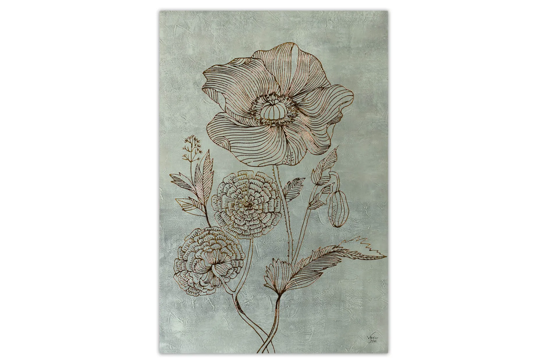 Öl Gemälde 'Ethereal Charm' | Handgemaltes Unikat