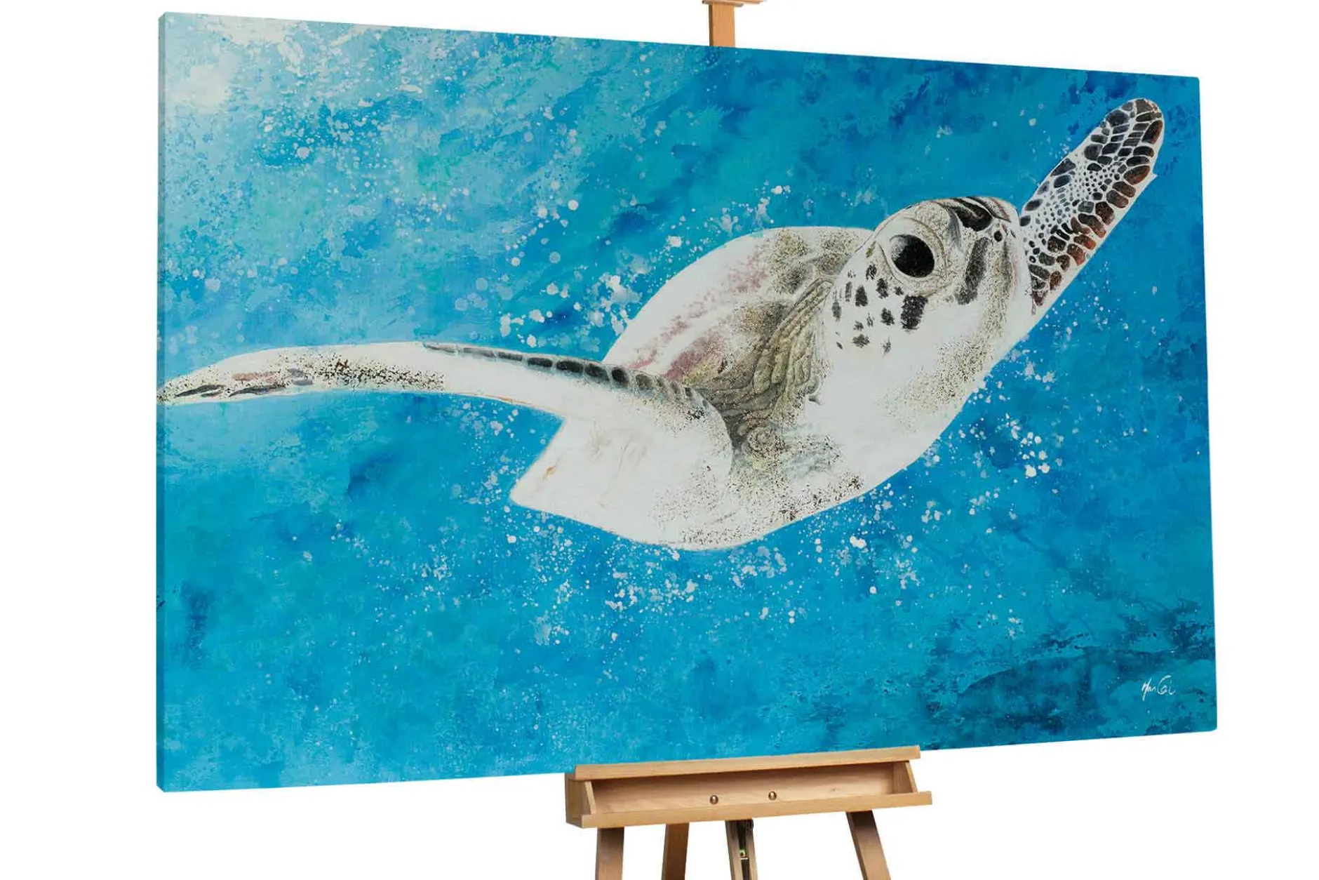 Öl Gemälde 'Explorer of the Ocean' | Handgemaltes Unikat