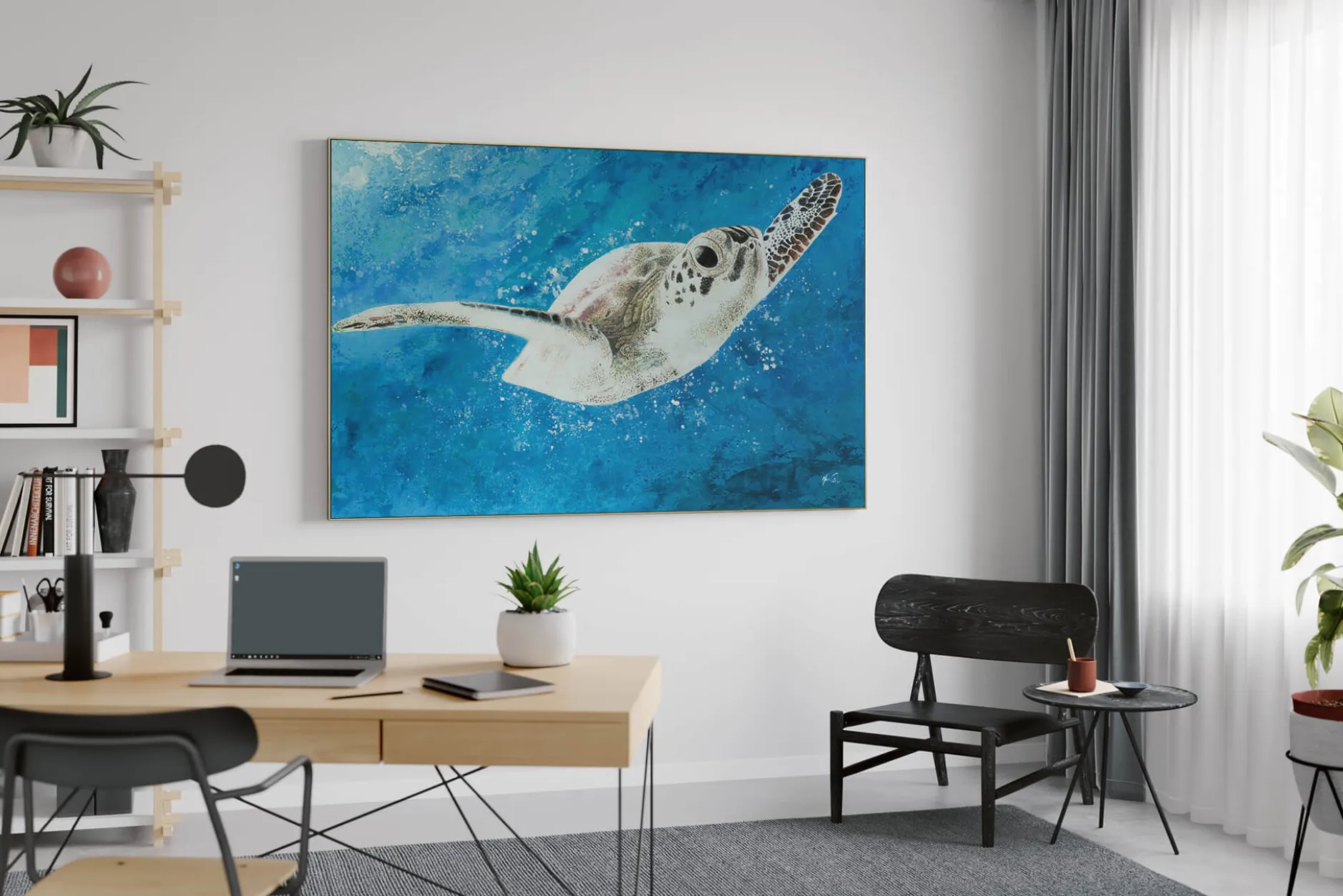Öl Gemälde 'Explorer of the Ocean' | Handgemaltes Unikat