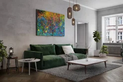 Öl Gemälde 'Explosion of Joy' | Handgemaltes Unikat