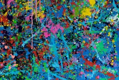 Öl Gemälde 'Explosion of Joy' | Handgemaltes Unikat