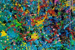 Öl Gemälde 'Explosion of Joy' | Handgemaltes Unikat