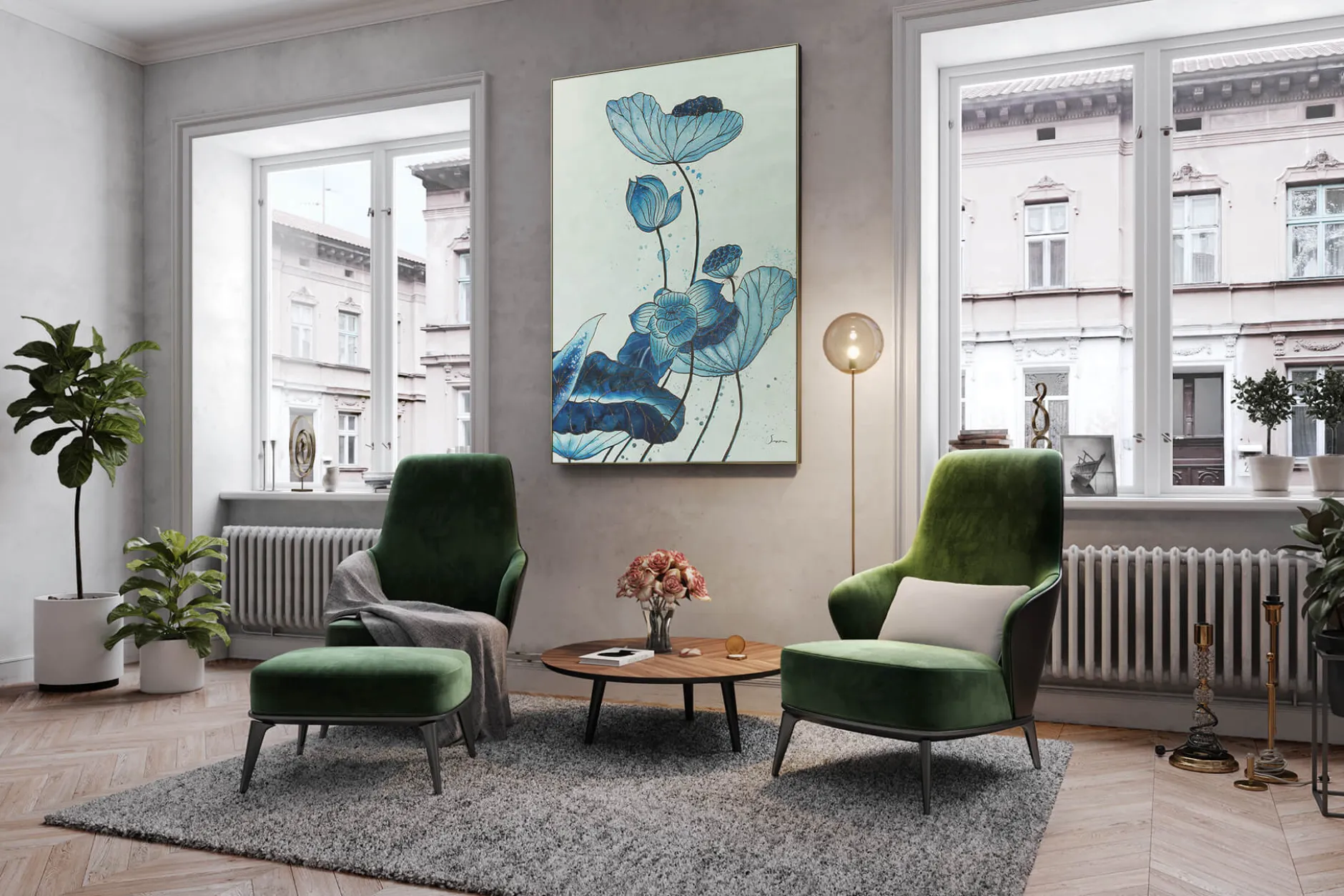 Öl Gemälde 'Fabulousness' | Handgemaltes Unikat