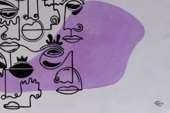 Öl Gemälde 'Faces of Future' | Handgemaltes Unikat