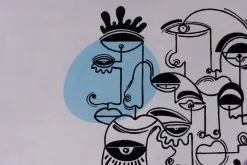 Öl Gemälde 'Faces of Future' | Handgemaltes Unikat