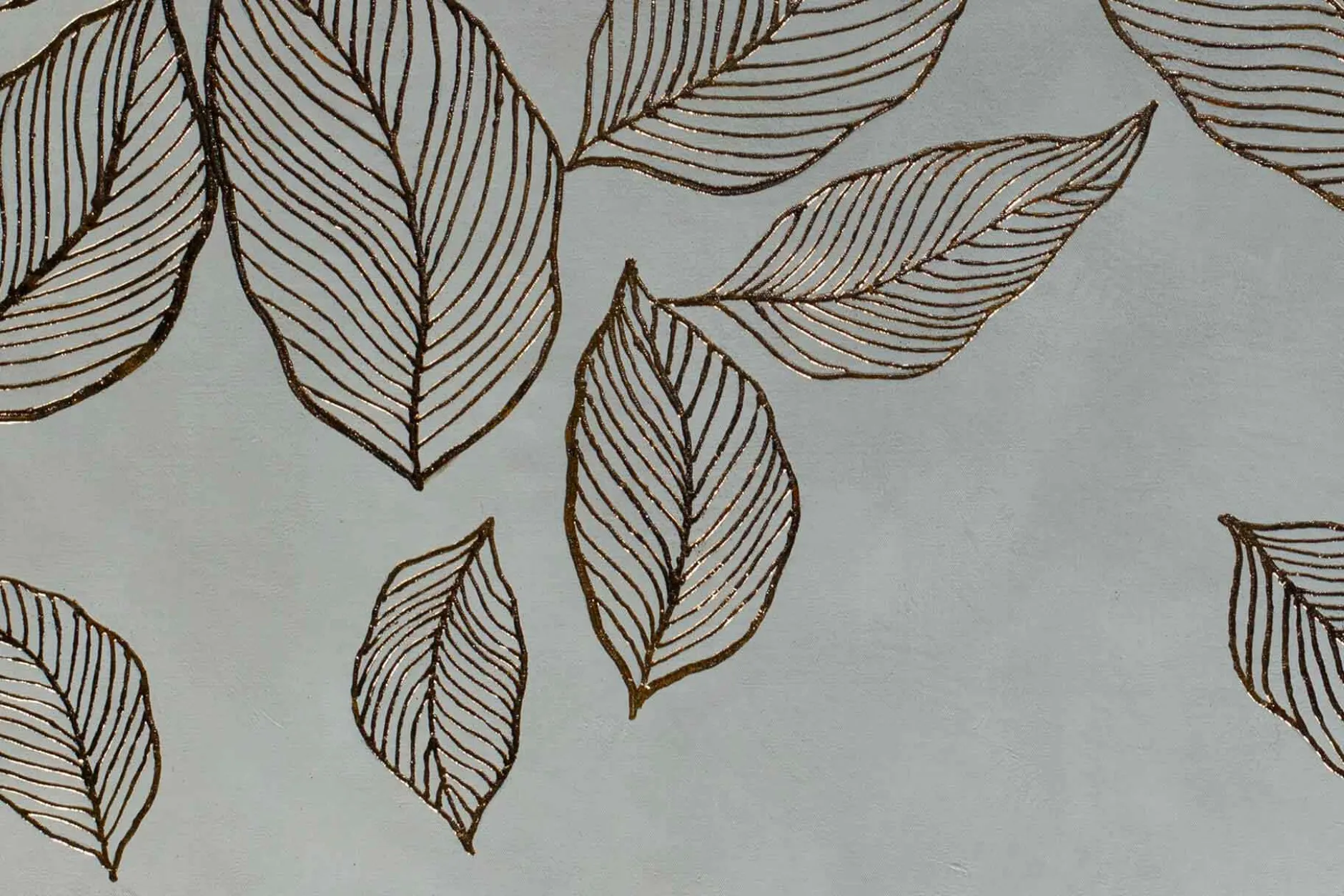 Öl Gemälde 'Falling Leaves' | Handgemaltes Unikat