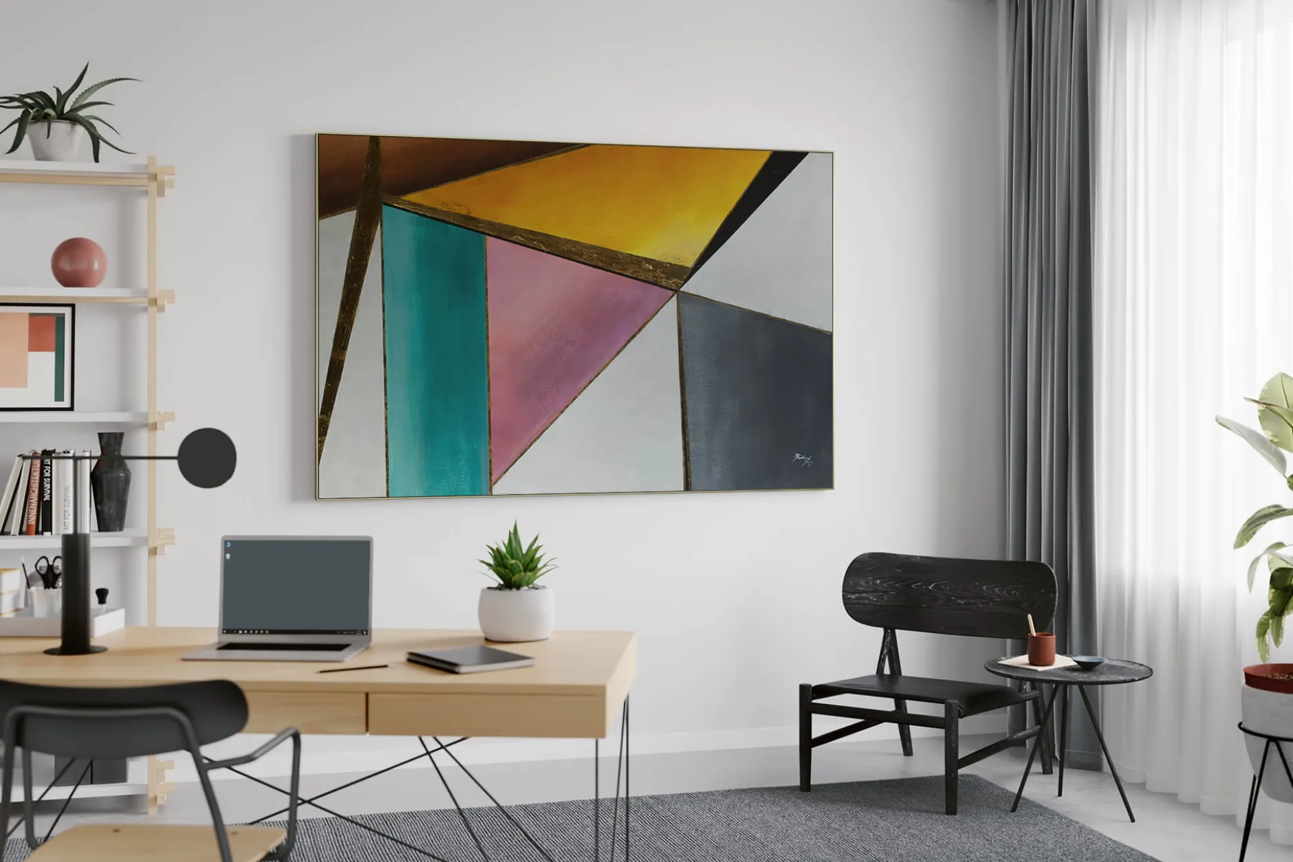 Öl Gemälde 'Farben der Imagination' | Handgemaltes Unikat