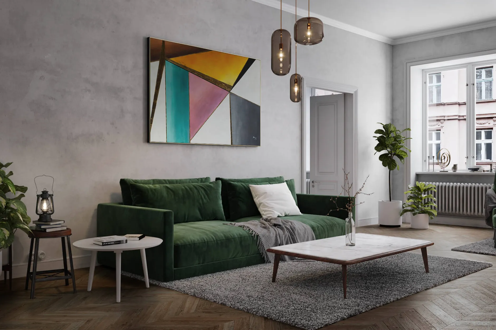 Öl Gemälde 'Farben der Imagination' | Handgemaltes Unikat