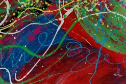 Öl Gemälde 'Farben des Optimismus' | Handgemaltes Unikat