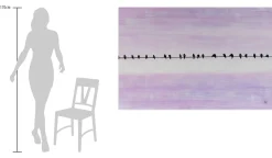 Öl Gemälde 'Feathered Watchers' | Handgemaltes Unikat