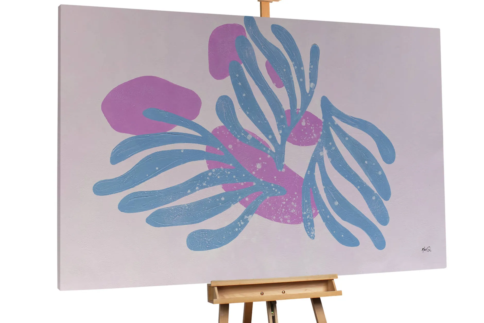 Öl Gemälde 'Floating Fascination' | Handgemaltes Unikat
