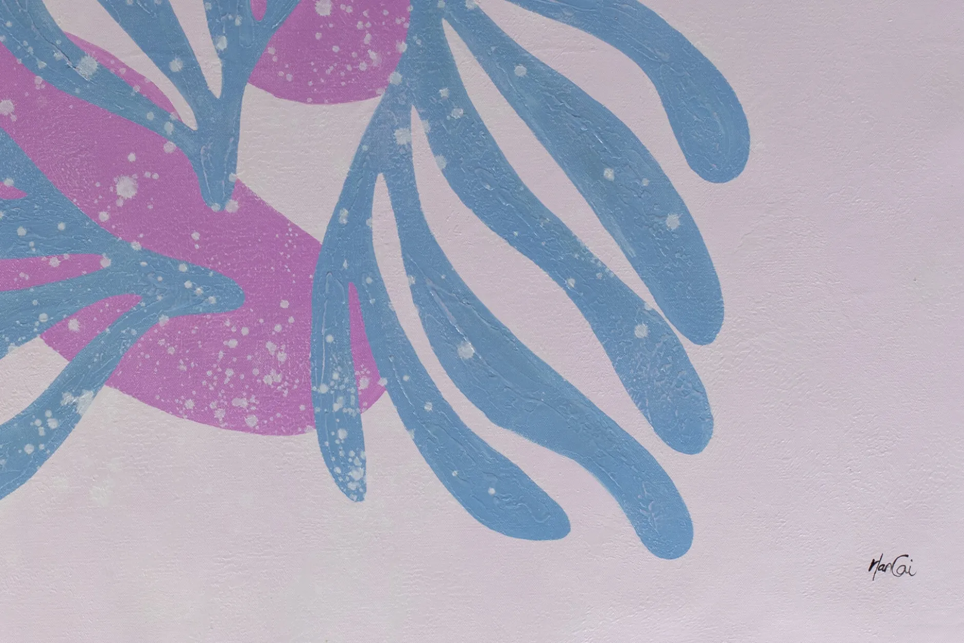 Öl Gemälde 'Floating Fascination' | Handgemaltes Unikat