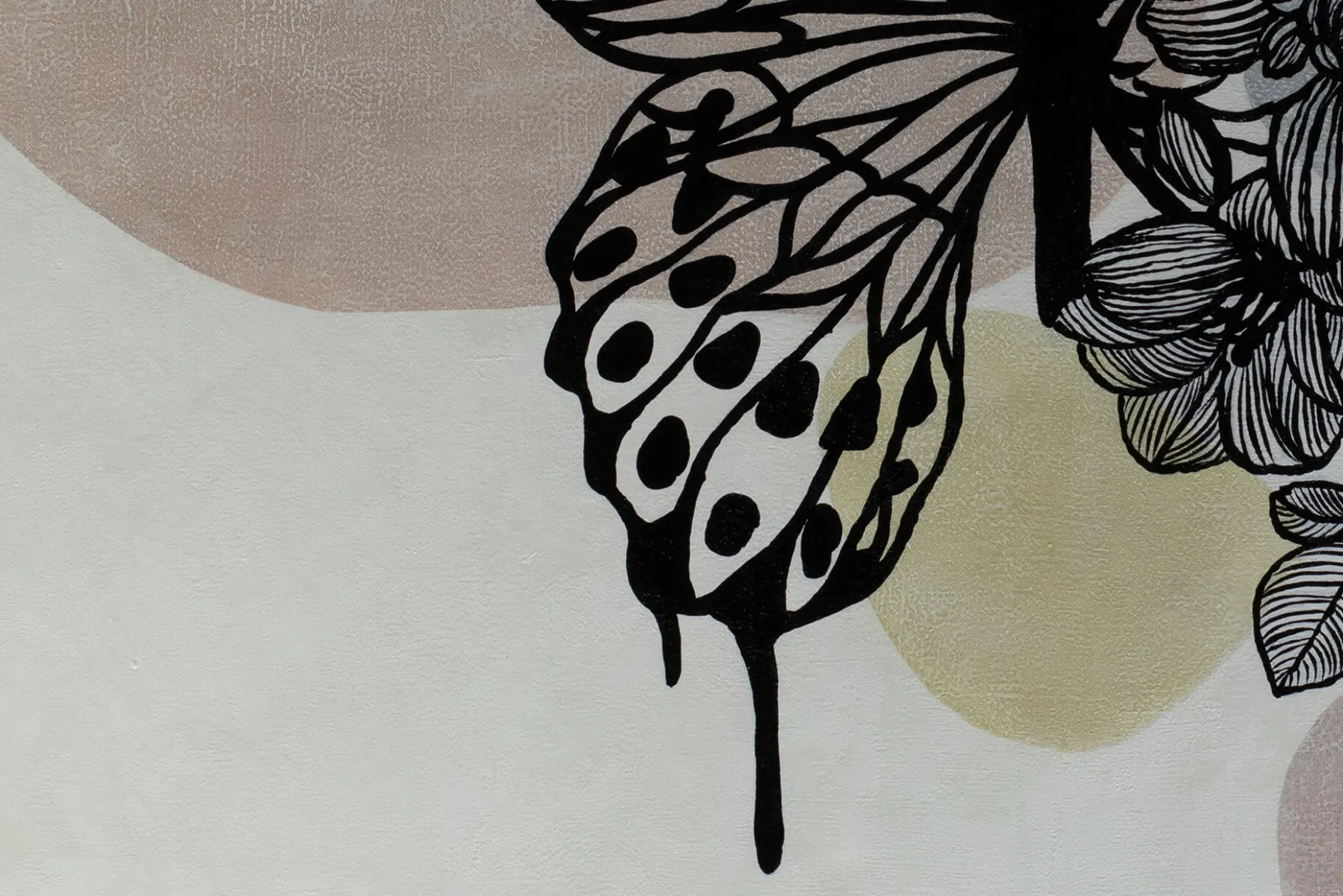 Öl Gemälde 'Florale Metamorphose' | Handgemaltes Unikat