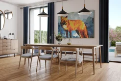 Öl Gemälde 'Fox of Fire' | Handgemaltes Unikat