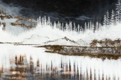 Öl Gemälde 'Frosty Magic' | Handgemaltes Unikat