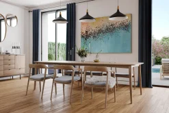 Öl Gemälde 'Fusion by Gold' | Handgemaltes Unikat