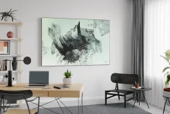 Öl Gemälde 'Gewitter & Sternenstaub' | Handgemaltes Unikat