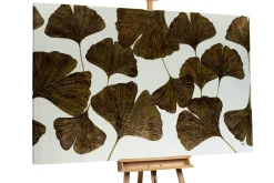 Öl Gemälde 'Ginkgo Finery' | Handgemaltes Unikat