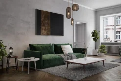 Öl Gemälde 'Gold und Onyx' | Handgemaltes Unikat