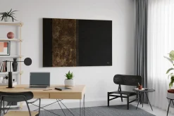 Öl Gemälde 'Gold und Onyx' | Handgemaltes Unikat