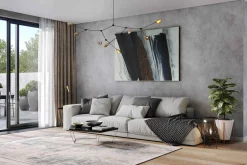 Öl Gemälde 'Graphite Gradation' | Handgemaltes Unikat