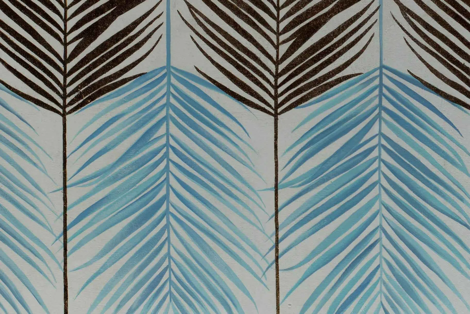 Öl Gemälde 'Harmony of Leaves' | Handgemaltes Unikat