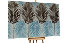 Öl Gemälde 'Harmony of Leaves' | Handgemaltes Unikat