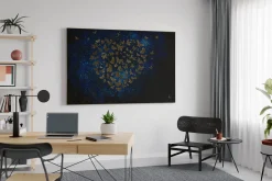 Öl Gemälde 'Heart of Butterflies' | Handgemaltes Unikat