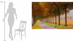 Öl Gemälde 'Herbstliche Palette' | Handgemaltes Unikat