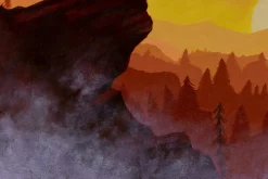 Öl Gemälde 'Howling Majesty' | Handgemaltes Unikat