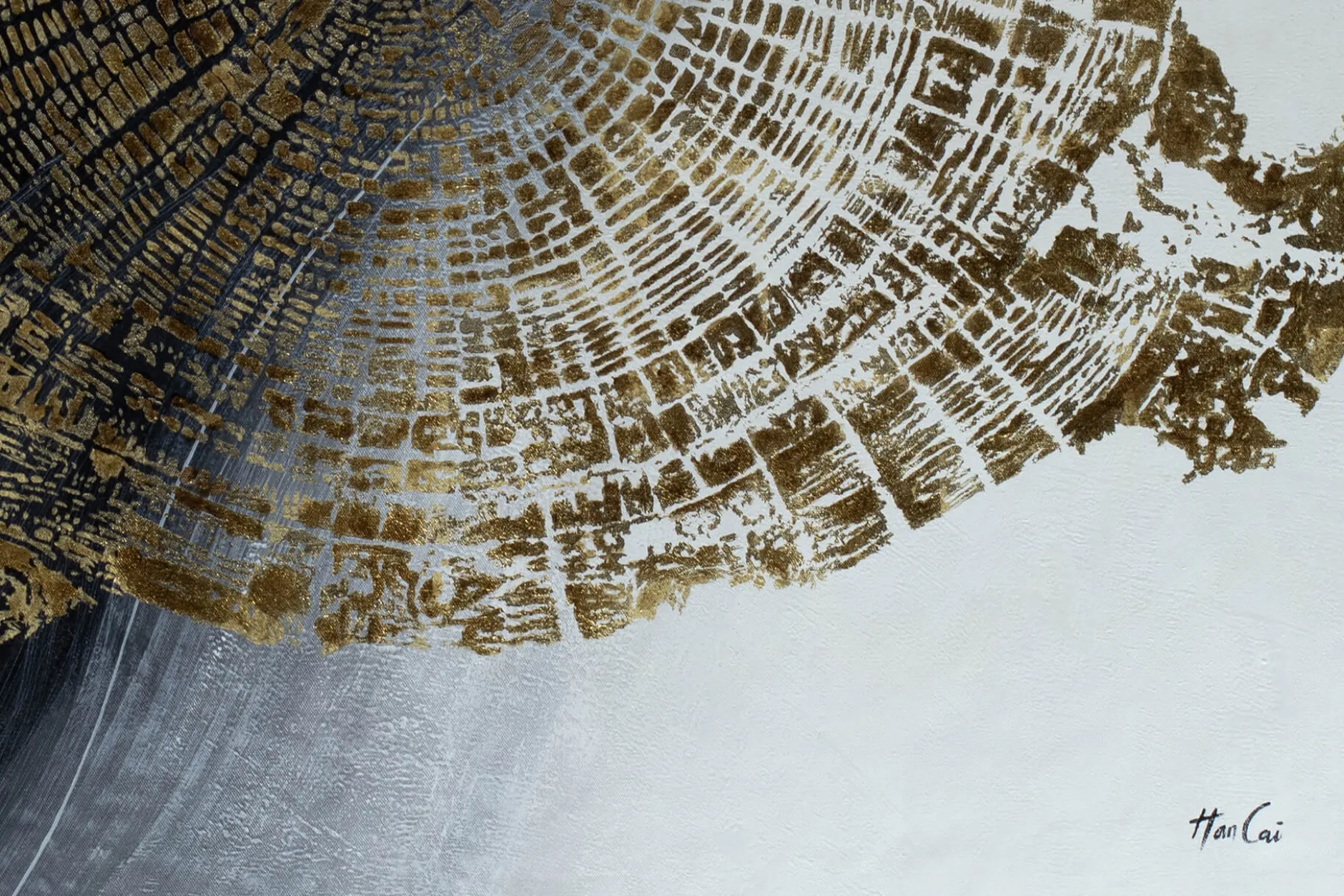 Öl Gemälde 'Im Auge der Zeit' | Handgemaltes Unikat