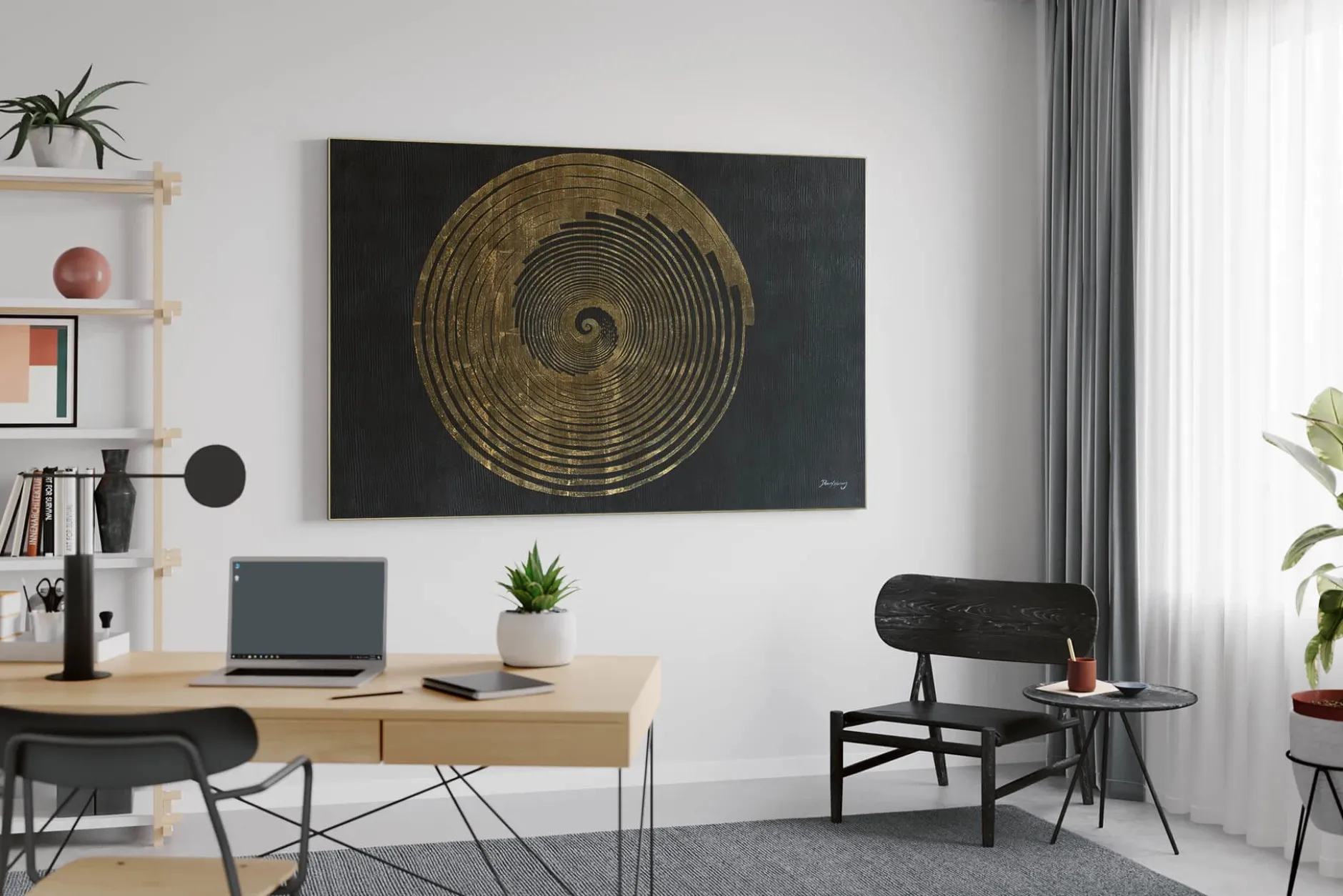 Öl Gemälde 'Infinity of Symmetries' | Handgemaltes Unikat