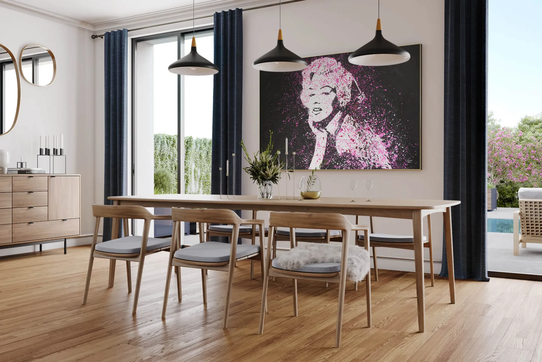 Öl Gemälde 'In Love with Marylin' | Handgemaltes Unikat