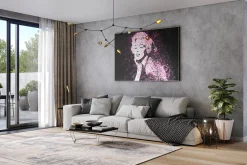 Öl Gemälde 'In Love with Marylin' | Handgemaltes Unikat