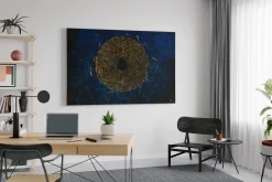Öl Gemälde 'Inner Circle' | Handgemaltes Unikat