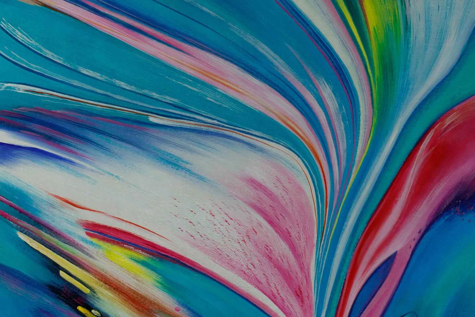 Öl Gemälde 'In the creative Flow' | Handgemaltes Unikat