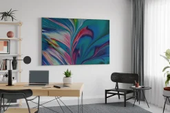 Öl Gemälde 'In the creative Flow' | Handgemaltes Unikat