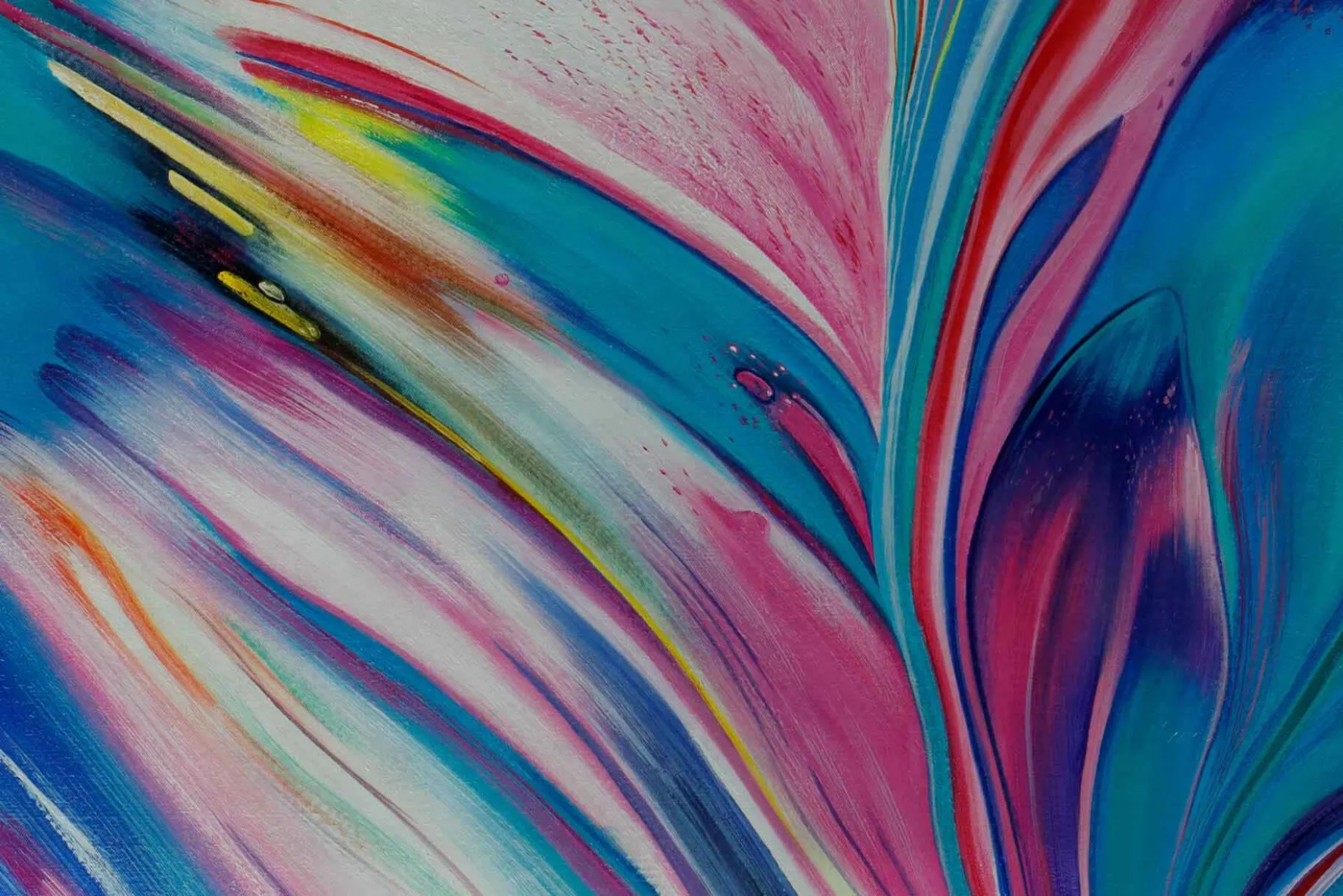 Öl Gemälde 'In the creative Flow' | Handgemaltes Unikat