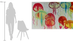 Öl Gemälde 'Jellyfish Spectrum' | Handgemaltes Unikat